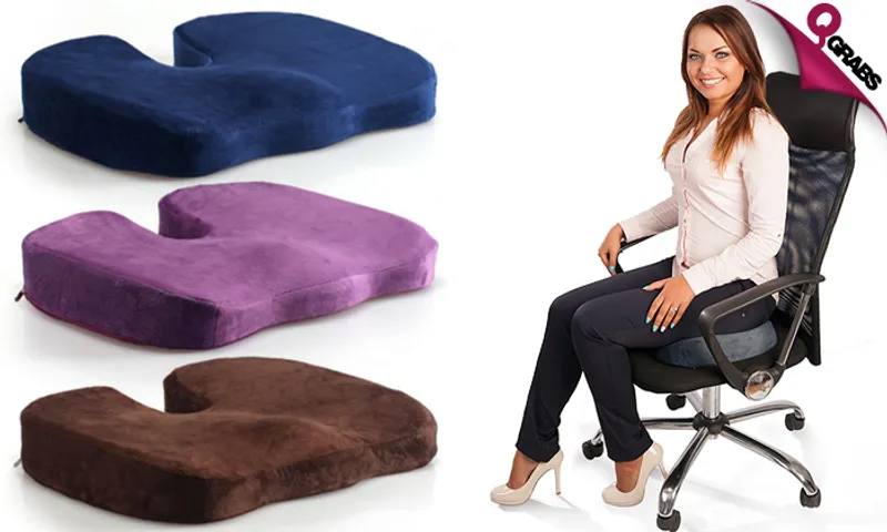 Memory Foam Cushioned Seat!